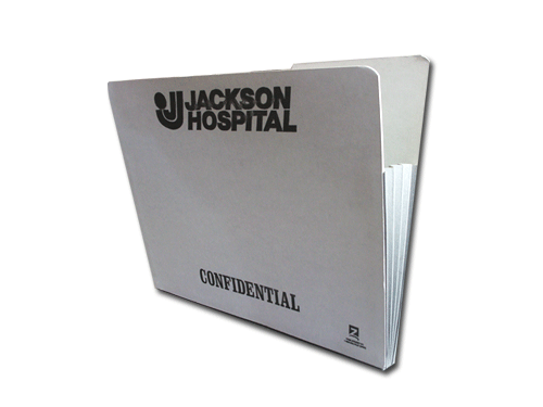 New Jackson Hospital, Custom Pocket Folder